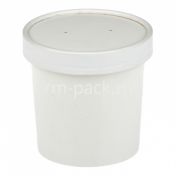 Крышка для супницы d98 мм, бел., карт., 60 шт/упак 600 шт/кор РОССИЯ Lb(w)-98