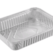 Форма алюминиевая 1-секц. 960 мл 218х155х39,5 мм, без крышки, алюм., 100 шт/упак 1 200 шт/кор РОССИЯ SP(RF)64L /4003