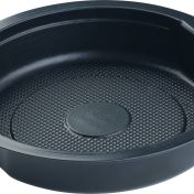 Контейнер 250 мл 1-секц. d132хh25,7 мм, без крышки, черн., ПП, 50 шт/упак "Upax-Unity" 600 шт/кор РОССИЯ М-132-250 черный