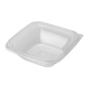 Контейнер квадратный 126х126х38мм, 250 мл, прозрачный