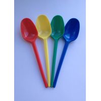 Ложка одноразовая 165 мм, желт., ПС, 100 шт/упак 2 000 шт/кор РОССИЯ