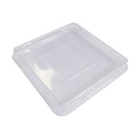 Крышка к контейнеру 114х114х13,5 мм, прозр., ПЭТ, 50 шт/упак "OSQ" LidSmartPack 300 300 шт/кор РОССИЯ Lid SmartPack 300 плоская