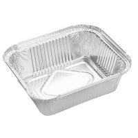 Форма алюминиевая 1-секц. 470 мл 144х119х40 мм, без крышки, алюм., 100 шт/упак 800 шт/кор РОССИЯ R47