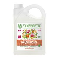 Кондиционер для белья "Synergetic" Цветущий апельсин и роза, концентрат, канистра, 3750 мл 4 шт/кор РОССИЯ 110375