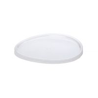 Крышка к контейнеру для пресервов [ведру] d112 мм, прозр., ПП, 495 шт/кор "Унипак" 495 шт/упак РОССИЯ БНК-ПП-ПЩ-0,36 Кр