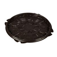 Упаковка для торта [дно] d245хh17[d221хh11] мм, коричн., ПС, 144 шт/кор "Комус" 144 шт/упак РОССИЯ Т-022/11 ДШ коричн.