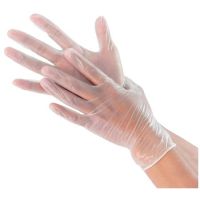Перчатки виниловые, р-р M, неопудрен., прозр., 50 пар/упак "Aviora" 10 упак/кор КИТАЙ 402-638