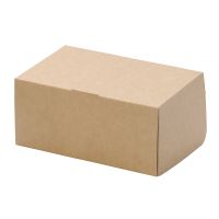 Коробка для кондит. изделий 150х100х85 мм, без окна, неразъем.крышка, крафт-бел., карт., 50 шт/упак "OSQ" Cake 1200 300 шт/кор РОССИЯ OSQ CAKE 1200