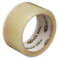 Клейкая лента 48мм х 150м, 38 мкм, прозр., 6 рул/упак "Novaroll" 24 рул/кор РОССИЯ 0120-2460