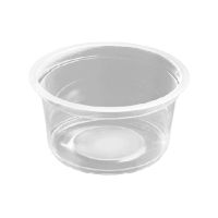 Контейнер под запайку 200 мл, 1-секц. d95х h60 мм, прозр. ПП, 1000 шт/кор 1 000 шт/упак РОССИЯ Стакан 95.200 прозр.