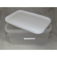 Крышка к контейнеру для пресервов [ведру] 366х243 мм, бел., ПП, 60 шт/кор "Альянсупак" 60 шт/упак БЕЛАРУСЬ КК-366*243 БЕЛ