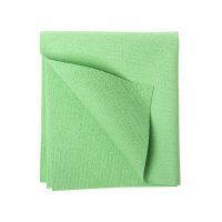 Салфетка для стекол, зеркал 350х400 мм, зел., микроволокно ПУ, 50 шт/кор "HQ Profiline" КИТАЙ 73614