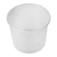 Контейнер под пресервы и мёд, 600мл, "ведро" d=112мм, h=90мм, полупрозрачный, ПП