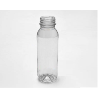 Бутылка ПЭТ 330 мл, прозр., горло d38 мм, крышка в компл., 150 шт/кор 150 шт/упак РОССИЯ 0,33 BRC удлин.
