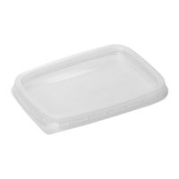 Крышка к контейнеру 108х82х3 мм, прозр., ПП, 50 шт/упак "ЮМТ" 1 000 шт/кор РОССИЯ 108001/108002