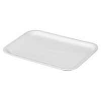 Лоток пищевой 178х135х10 мм, серия С-1.А, бел., ВПС, 500 шт/кор "Протэк" 500 шт/упак РОССИЯ C-11 "А"