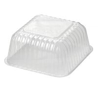 Упаковка для торта [крышка] 176х176х78[160х160х72] мм, прозр., ОПС, 600 шт/кор "Комус" 600 шт/упак РОССИЯ Т-150К