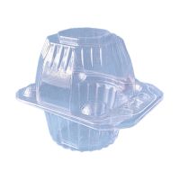 Упаковка для кондит. изделий 200 мл, 1-секц. d95хh95[d60хh87] мм, неразъем.крышка, прозр., ПП, 450 шт/кор 450 шт/упак РОССИЯ КР-20 С1