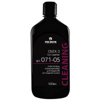 Очиститель кондиционер для изделий из гладкой кожи "Pro-Brite" Olex-3, флакон, 500 мл 20 шт/кор РОССИЯ 071-05