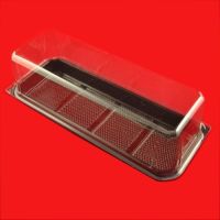 Крышка 2500л, внешн. 282х113х68мм, прозрачн., ПВХ