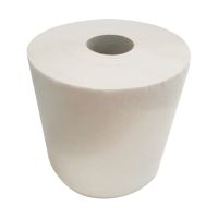 Полотенца бумажные для диспенсеров 1-сл. с центр.вытяжкой, бел,, 300 м 6 рул/кор РОССИЯ 02-150