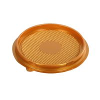 Дно кругл., d 90мм, золот., ПЭТ