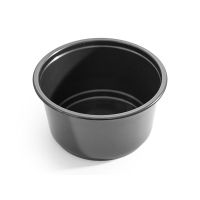 Контейнер 500 мл 1-секц. d127хh68 мм, без крышки, черн., ПП, 50 шт/упак "ПолиЭр" 500 шт/кор РОССИЯ К-127-500 черн