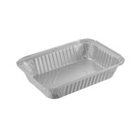 Форма алюминиевая 1-секц. 900 мл 218х154х38 мм, без крышки, алюм., 100 шт/упак 1 000 шт/кор РОССИЯ R84L