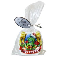 Свеча фигурная d60хh60 мм, диз. "Дракон достаток", разноцв., 1 шт/упак 18 шт/кор РОССИЯ 0879