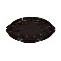 Упаковка для торта [дно] d200хh15[d166хh11] мм, коричн., ПЭТ, 400 шт/кор "Комус" 400 шт/упак РОССИЯ Т-165/2 ДШ коричн.