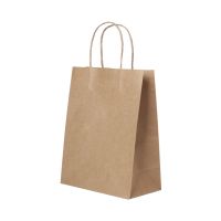 Пакет [220+120]х250 мм с круч. ручками, крафт, бум., 250 шт/кор 250 шт/упак РОССИЯ 009-100038-001