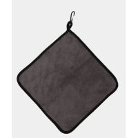 Салфетка из микрофибры 300х300 мм, с отв.для карабина, коричн., 1 шт/упак 170 шт/кор РОССИЯ