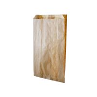 Пакет пищевой [200+90]х350 мм без руч., без окна, крафт, бум., 100 шт/упак 700 шт/кор РОССИЯ