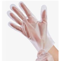 Перчатки одноразовые, размер L, 10 мкм, прозр., ТПЕ, 50 пар/упак 30 упак/кор КИТАЙ 500-801