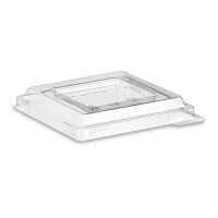Крышка для фуршетных форм 80х80 мм, прозр., ПЭТ, 240 шт/упак 240 шт/кор РОССИЯ 5008/1