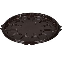 Упаковка для торта [дно] d224хh15[d193хh11] мм, коричн., ПС, 190 шт/кор "Комус" 190 шт/упак РОССИЯ Т-192 ДШ коричн.