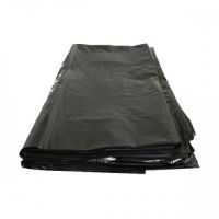 Мешок для мусора 150 л, [70+40]х120 см, 55 мкм, черн., ПВД, 50 шт/упак 1 упак/кор РОССИЯ 114166