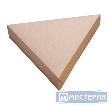 Коробка для пиццы 224х224х40 мм, треуг., крафт, микрогофрокарт.Т-11 Е, 100 шт/упак "OSQ" Pie 600 шт/кор РОССИЯ OSQ PIE
