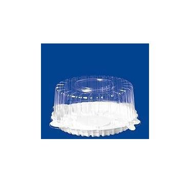 Крышка круглая для торта 4,2л., d-205, h-100, прозрачная, (120315) ОПС