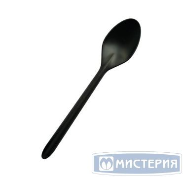 Ложка одноразовая 173,5 мм, черн., ПП, 1 000 шт РОССИЯ 4033Ч