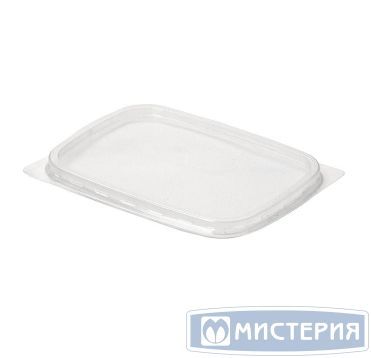 Крышка прямоугольная 108x82х3мм, полупрозрачная, 50 штук