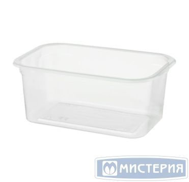 Контейнер под запайку 450 мл, 1-секц. 147х109х42 мм, прозр., ПП, 660 шт/кор "Протэк" 660 шт/упак РОССИЯ ПР-Л-147х109х42 (РР) прозрачный