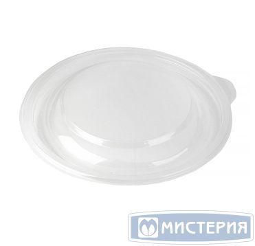 Крышка к контейнеру d144хh17 мм, прозр., ПП, 50 шт/упак "ПолиЭр" 300 шт/кор РОССИЯ К-144К