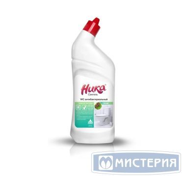 Средство для очистки сантехники "Ника" Сангель. WC антибактериальный, изогнутое горло, 700 г 15 шт/кор РОССИЯ Сангель