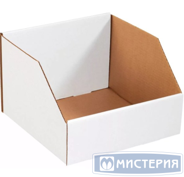 Гофрокороб Шоу-бокс 580х380х300 мм, белый, гофрокартон Т22, 10 штук в коробке 10 штук в упаковке РОССИЯ Г02768