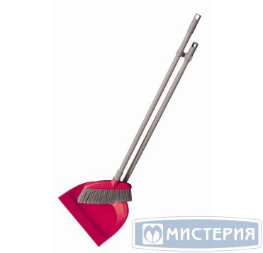 Набор для уборки пола [щетка и совок на длин. ручке], цвет в ассорт., ПП "York" 20 шт/упак 20 шт/кор РОССИЯ 063020