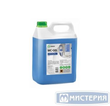 Средство для очистки сантехники "Grass" WC-Gel, канистра, 5300 г 4 шт/кор РОССИЯ 125203