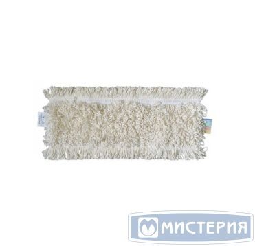 Моп плоский 400х140 мм, карман, бел., х/б "A-VM" 25 шт/кор РОССИЯ CN3050