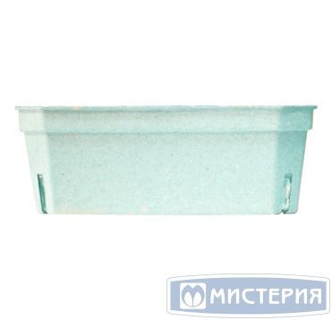 Лоток пищевой 190х110х70 мм, зел., пул-карт., 40 шт/кор 40 шт/упак РОССИЯ 107