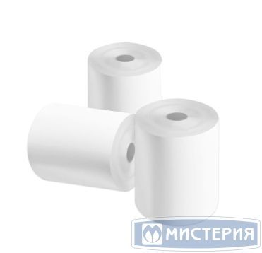 Чековая лента 57мм х 27м, d12 мм, бел., термобум. 8 рул/упак 160 рул/кор РОССИЯ 26192